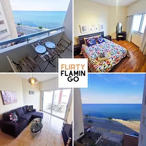 Flirty Flamingo Seaview Seafront Apartament